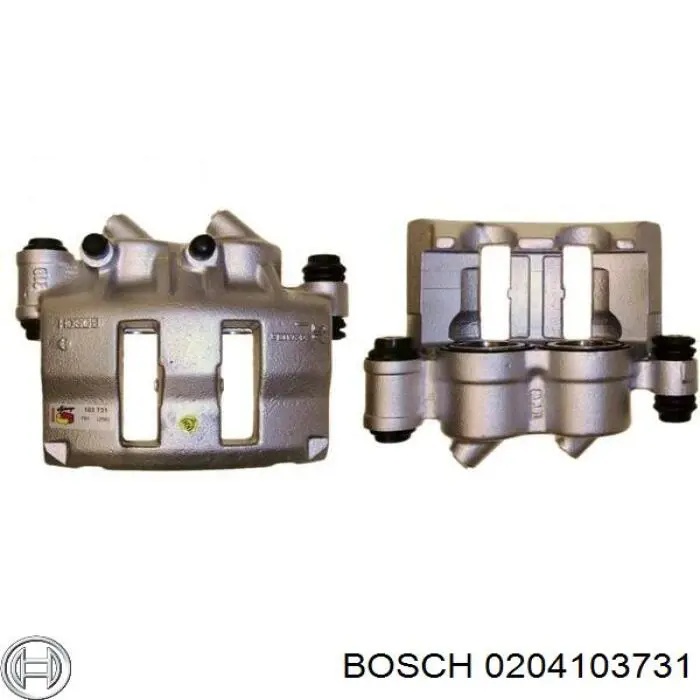 0204103731 Bosch супорт гальмівний передній правий
