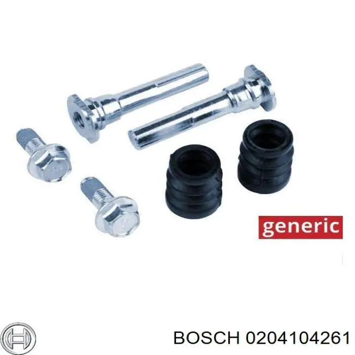 0204104261 Bosch ремкомплект супорту гальмівного переднього