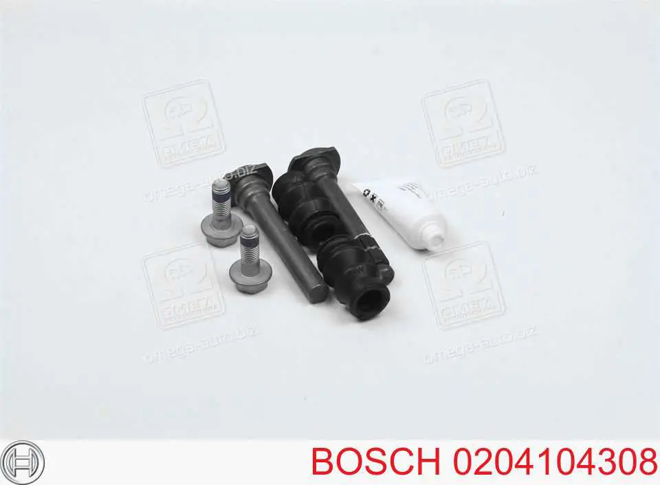 Ремкомплект супорту гальмівного переднього Bosch 0204104308 ціна, від 15.47 USD