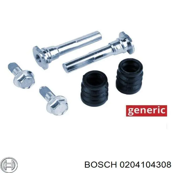 0204104308 Bosch Ремкомплект гальмівної системи