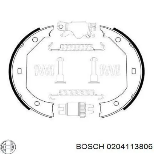 Купити 34212213313 BMW Гальмівні колодки гальма стоянки