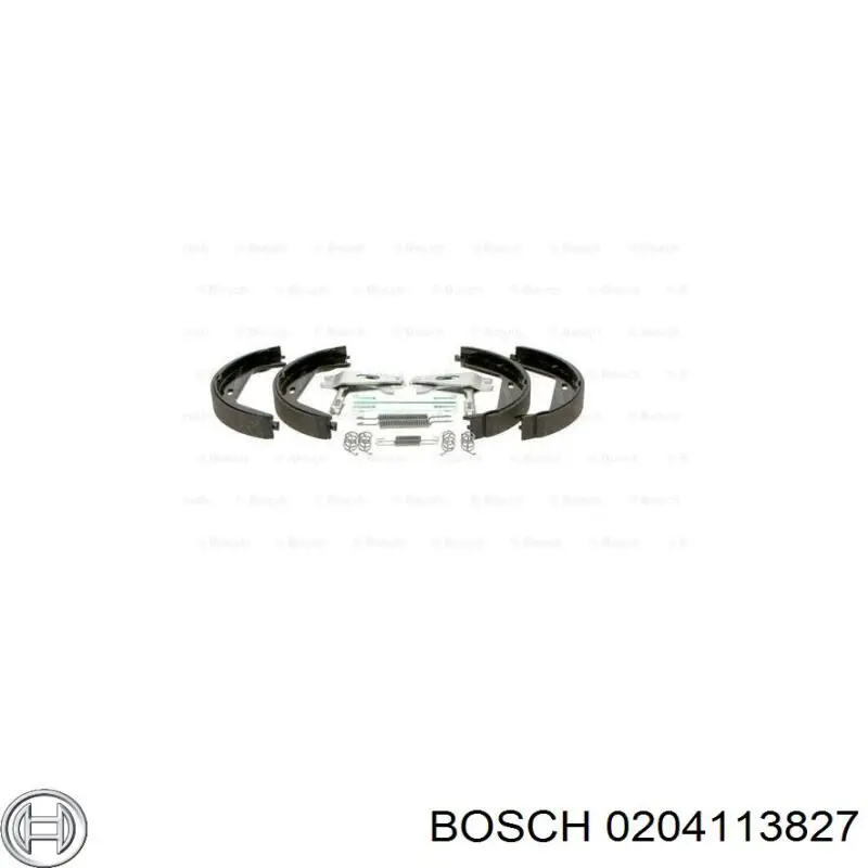 0204113827 Bosch Гальмівні колодки ручника