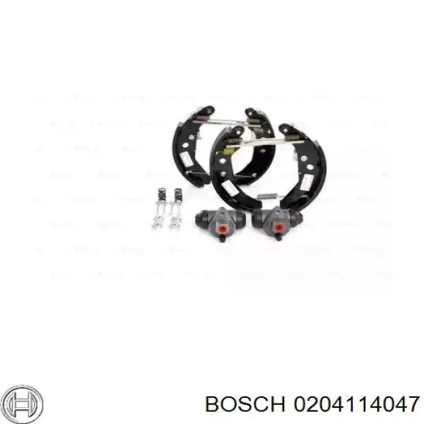 Колодки гальмові задні, барабанні 204114047 Bosch