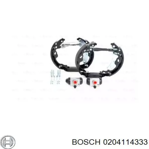 Колодки гальмові задні, барабанні 0204114333 Bosch