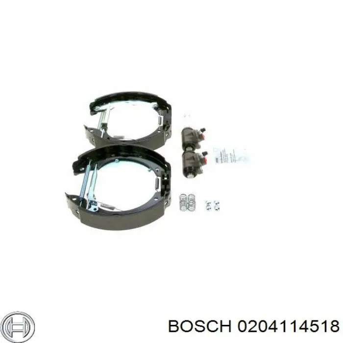 Купити 8671012994 Renault (RVI) Колодки гальмівні задні барабанні, в зборі з циліндруми, комплект