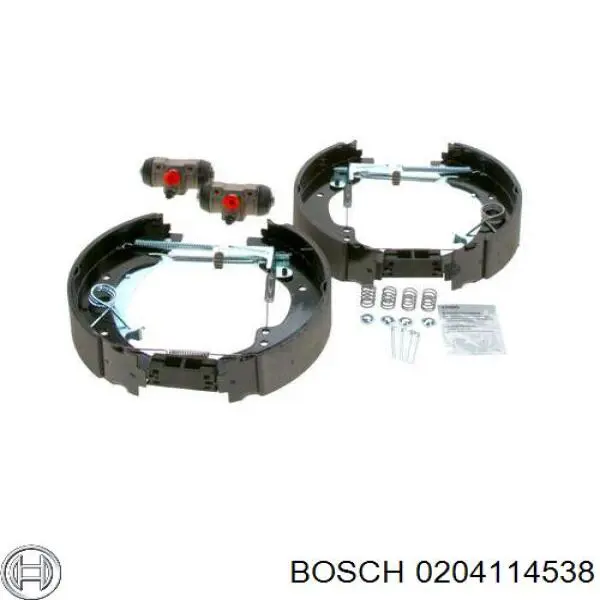 Колодки гальмові задні, барабанні 0204114538 Bosch