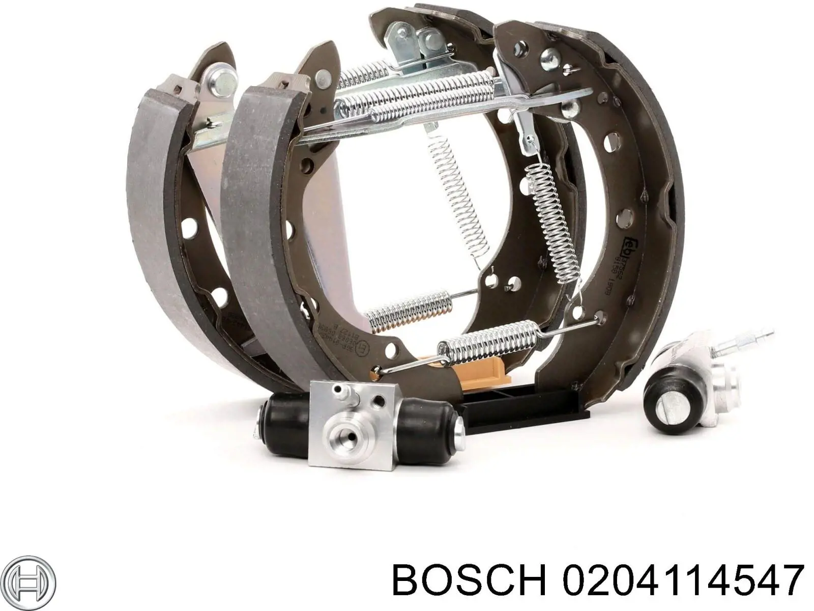 Купити 0204114547 Bosch Колодки гальмові задні, барабанні