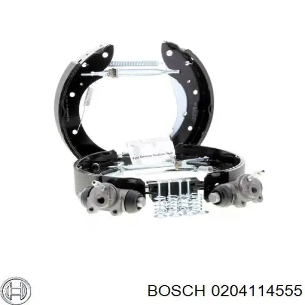 Колодки гальмові задні, барабанні 0204114555 Bosch