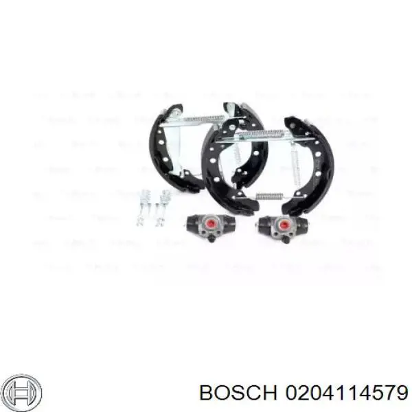 Колодки гальмові задні, барабанні 204114579 Bosch