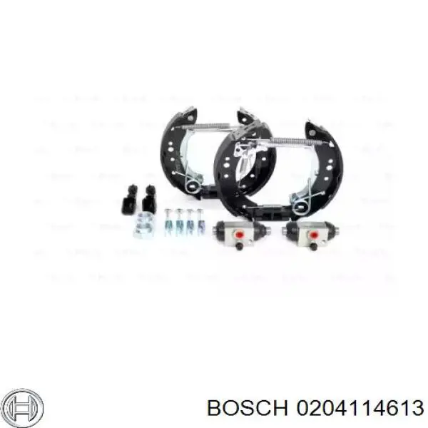 Колодки гальмові задні, барабанні 204114613 Bosch