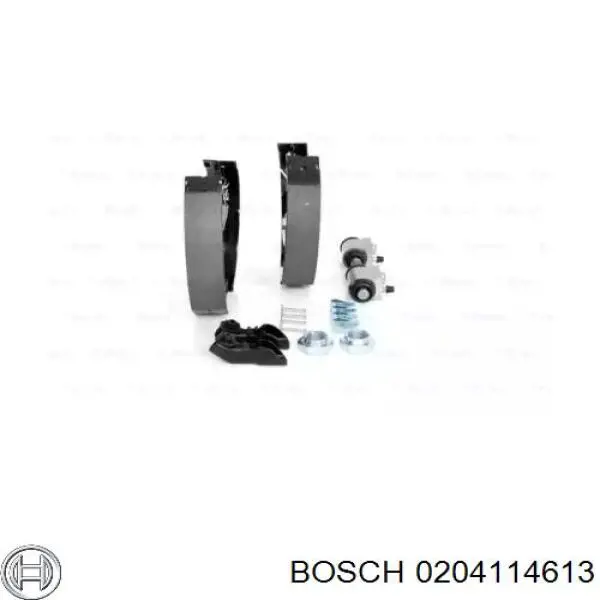Колодки гальмові задні, барабанні 0204114613 Bosch