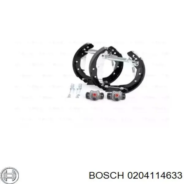 Колодки гальмові задні, барабанні 0204114633 Bosch