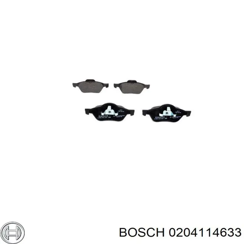 Колодки гальмові задні, барабанні 0204114633 Bosch