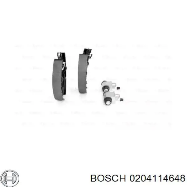 Колодки гальмові задні, барабанні 0204114648 Bosch