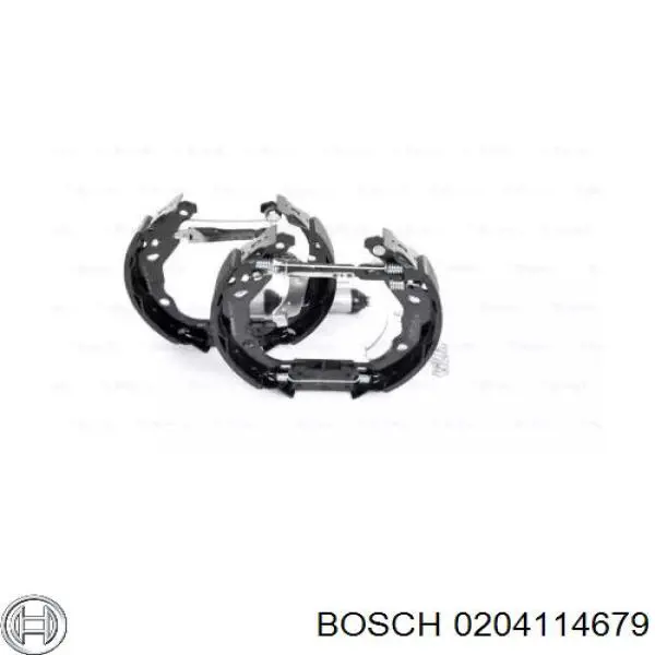 Колодки гальмові задні, барабанні 0204114679 Bosch