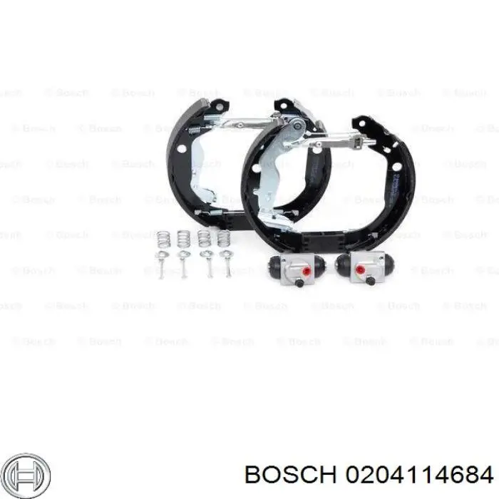 Колодки гальмові задні, барабанні Brembo K68076 ціна, від 87.57 USD