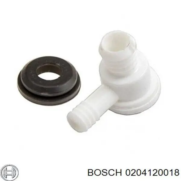 0204120018 Bosch штуцер вакуумного підсилювача гальм