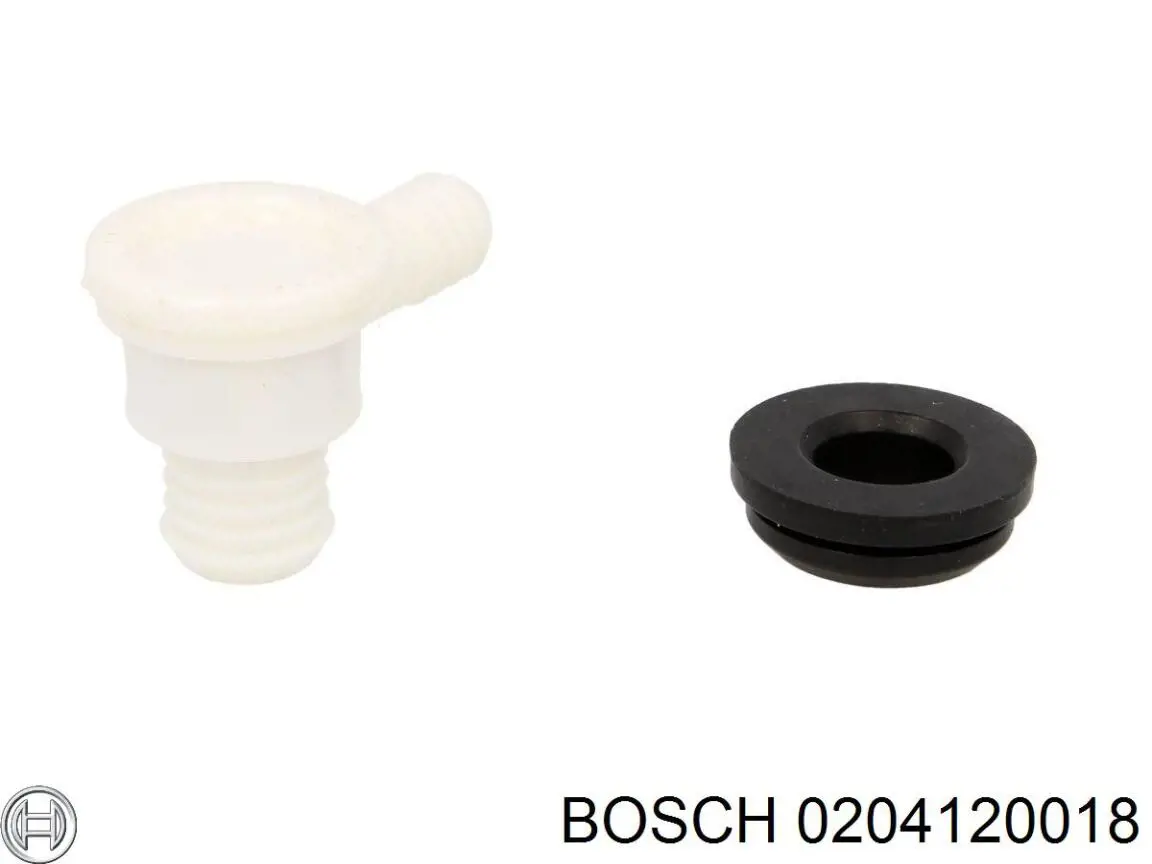 Штуцер вакуумного підсилювача гальм 0204120018 Bosch