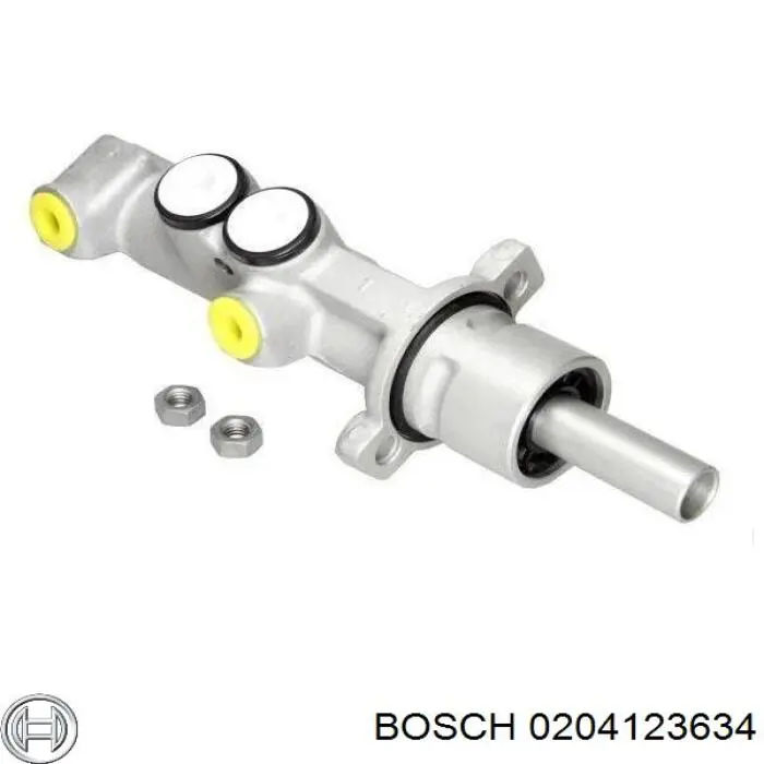 0204123634 Bosch Циліндр гальмівний, головний