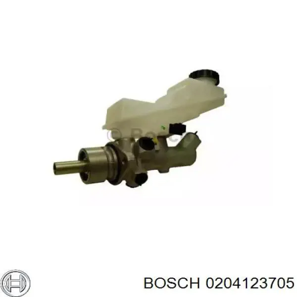 Головний гальмівний циліндр 0204123705 Bosch