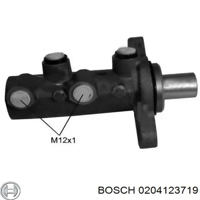 0204123719 Bosch Циліндр гальмівний, головний