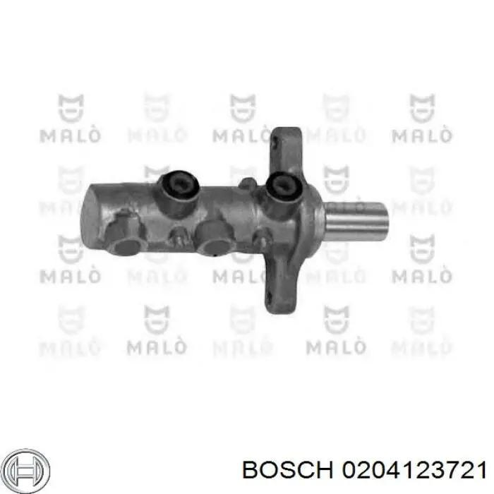 Купити 0204123721 Bosch Головний гальмівний циліндр