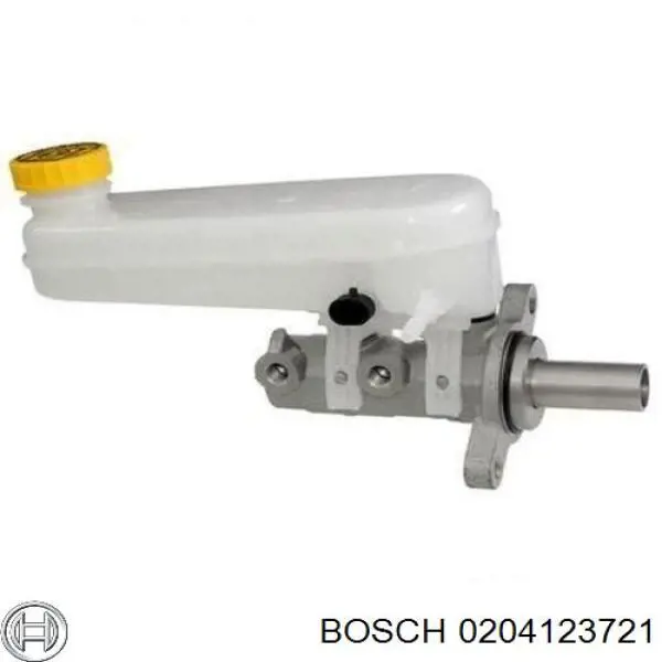 Циліндр головний гальма (Гідротормоз) Bosch 0204123721 ціна, від 95.70 USD