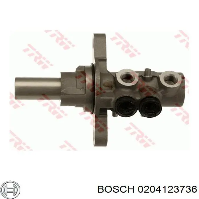 Головний гальмівний циліндр 0204123736 Bosch