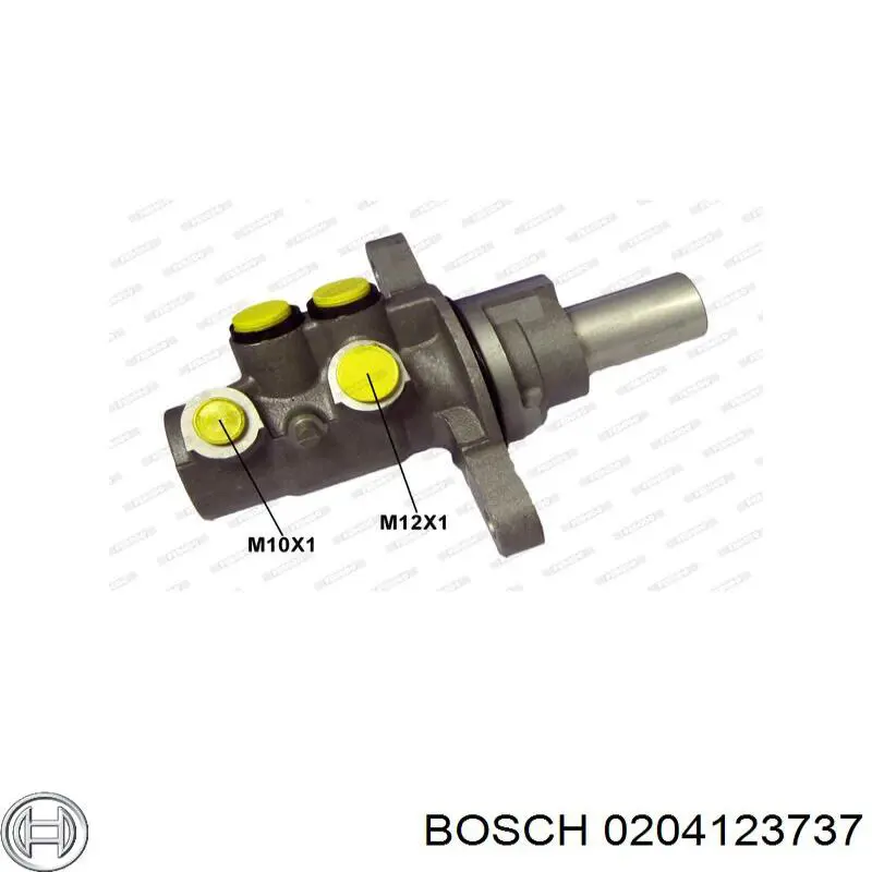 Циліндр гальмівний, головний 0204123737 Bosch