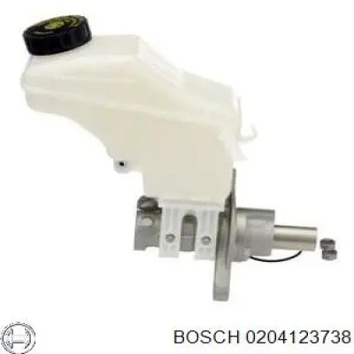 Головний гальмівний циліндр 0204123738 Bosch