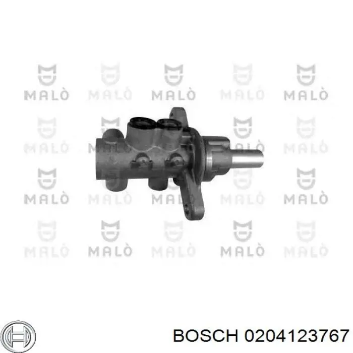 Купити 0204123767 Bosch Головний гальмівний циліндр