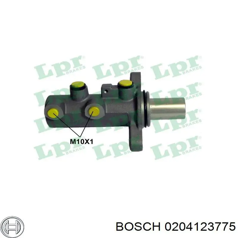 Циліндр головний гальма (Гідротормоз) Bosch 204123775 ціна, від 152.20 USD