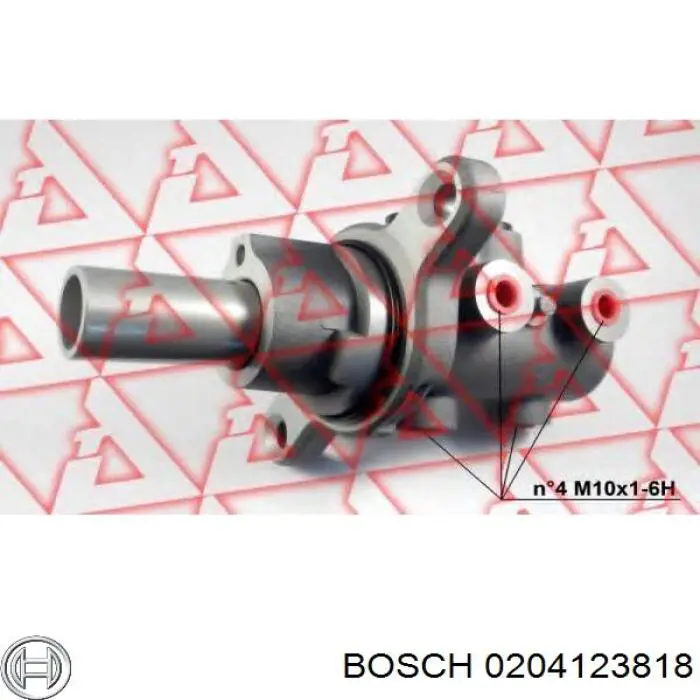 Купити 0204123818 Bosch Головний гальмівний циліндр