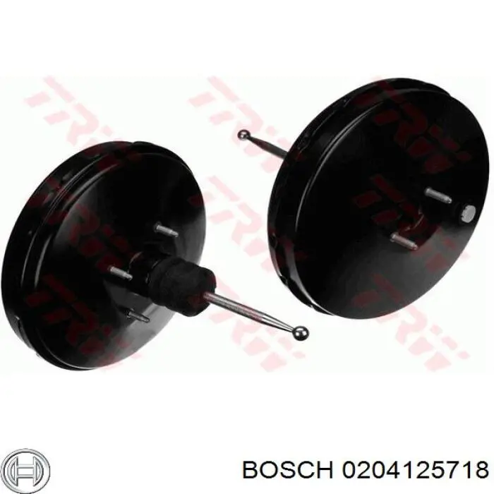 Вакуумний підсилювач гальм Bosch 0204125718