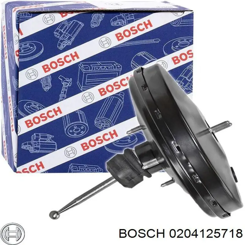 0204125718 Bosch Підсилювач гальм вакуумний