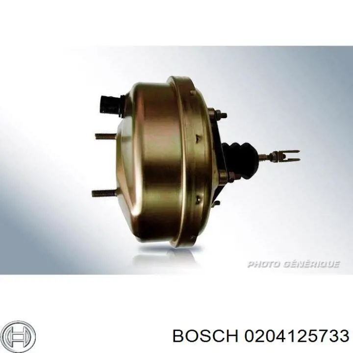 204125733 Bosch підсилювач гальм вакуумний
