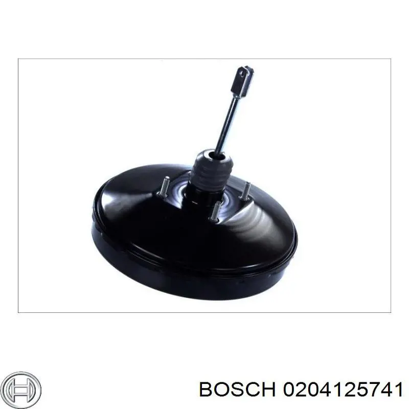 0204125741 Bosch підсилювач гальм вакуумний