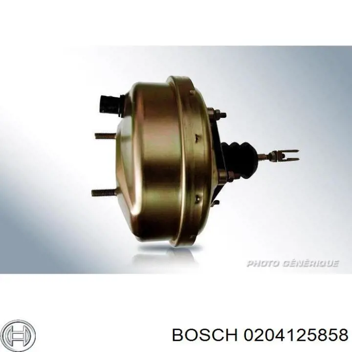 0204125858 Bosch підсилювач гальм вакуумний
