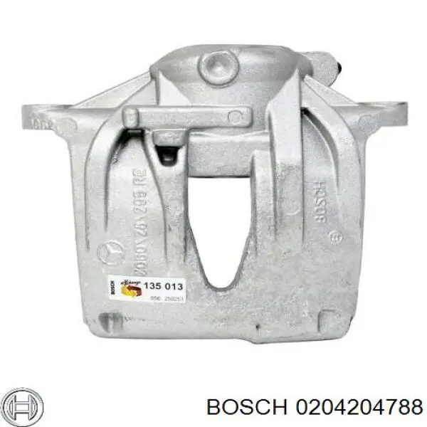 Супорт гальмівний передній правий 0204204788 Bosch