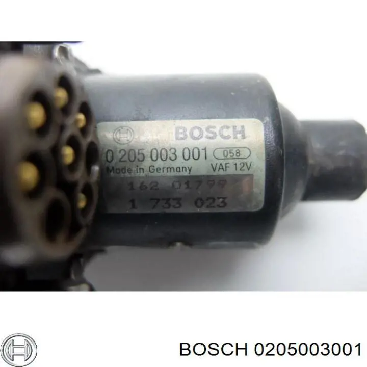 Купити 0205003001 Bosch Дросельна заслінка компресора наддуву