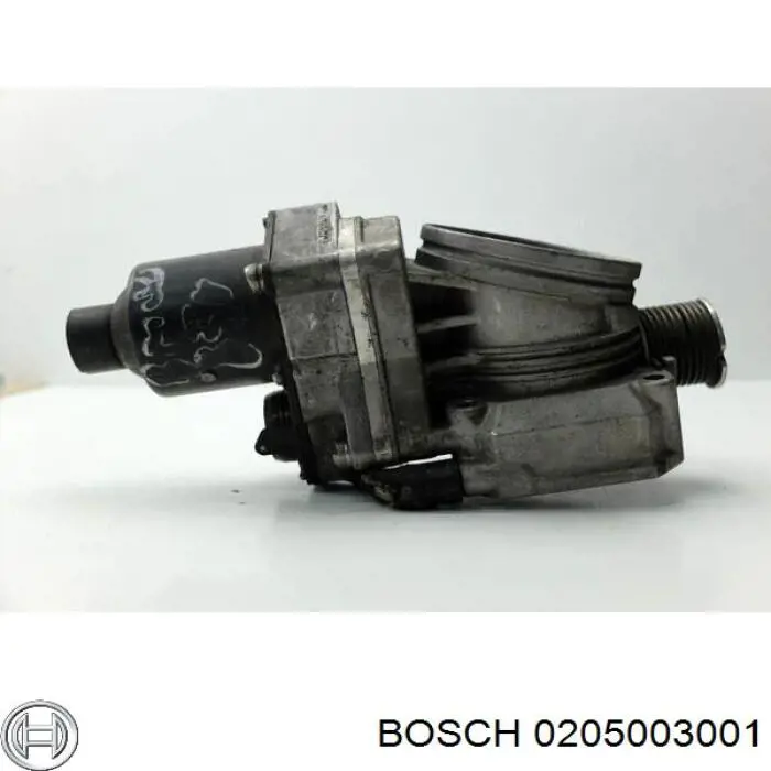 Дросельна заслінка компресора наддуву 0205003001 Bosch