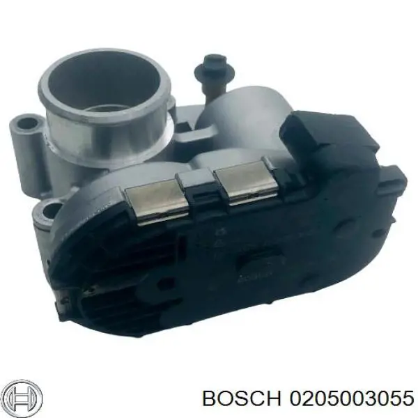 Дросільна заслінка в зборі 0205003055 Bosch