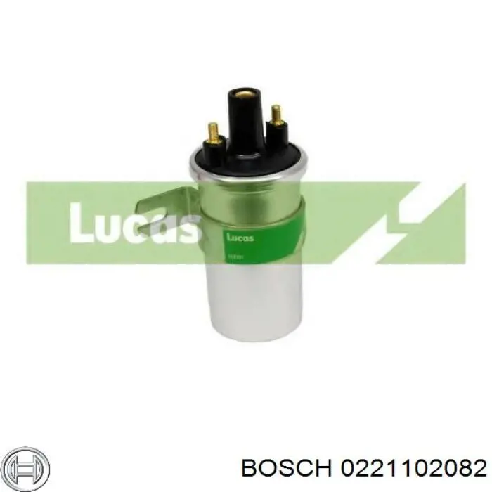 0221102082 Bosch котушка запалювання