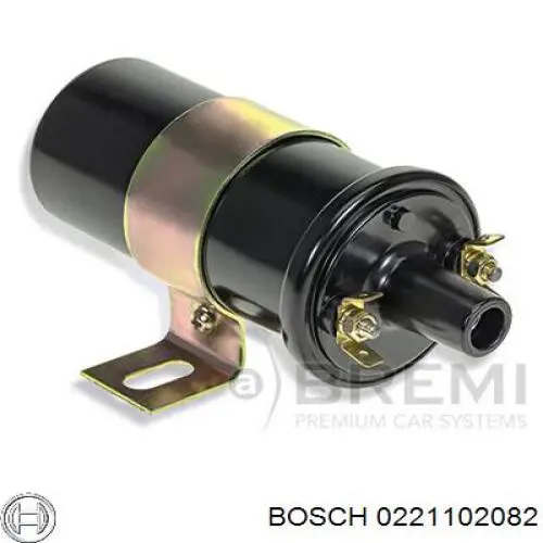 Купити 0221102082 Bosch Котушка запалювання