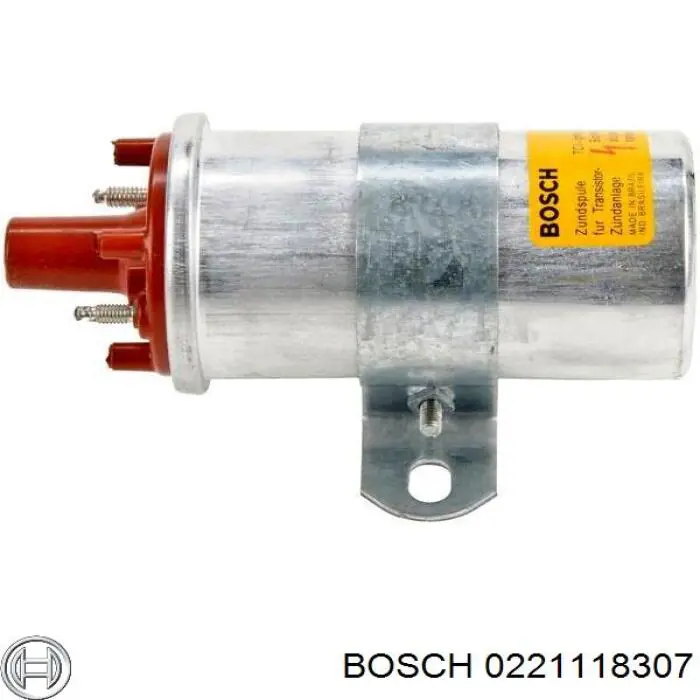 Купити 0221118307 Bosch Котушка запалювання