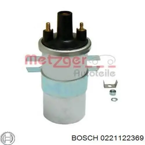 0221122369 Bosch Котушка запалювання