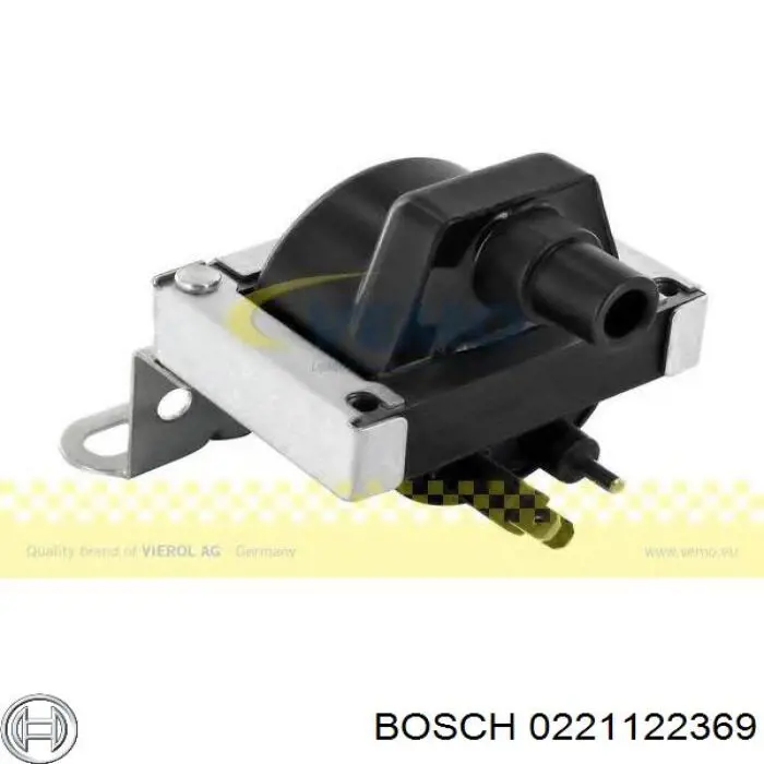 Котушка запалювання Bosch 0221122369 ціна, від 8.27 USD