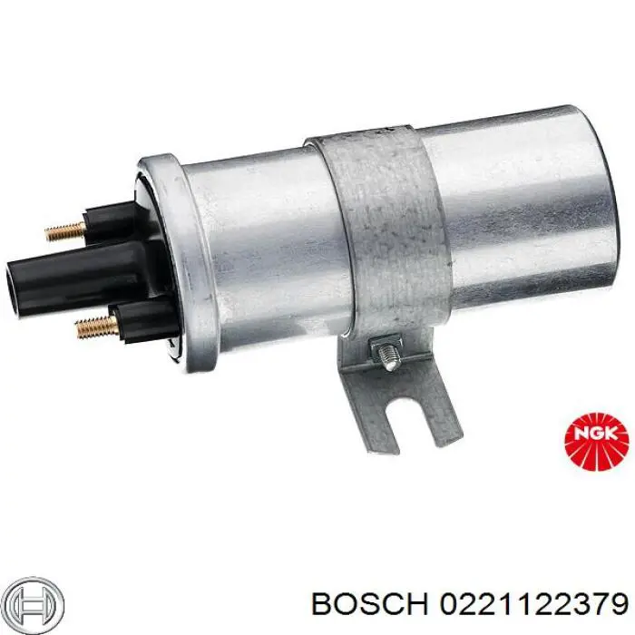 Купити 0221122379 Bosch Котушка запалювання