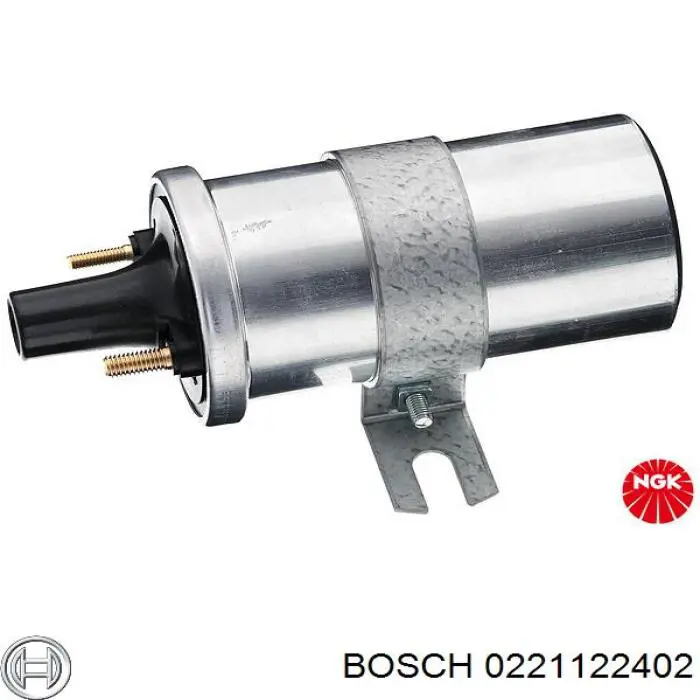 0221122402 Bosch Котушка запалювання