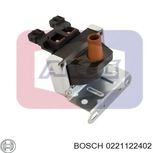 Купити 0221122402 Bosch Котушка запалювання